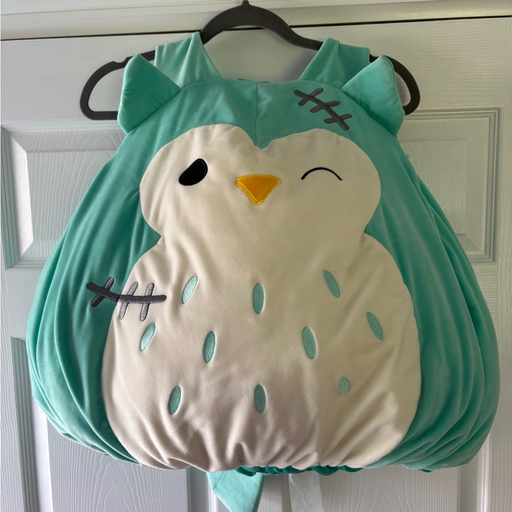 Winston Squishmallow Owl Frankenstein Kids Costume